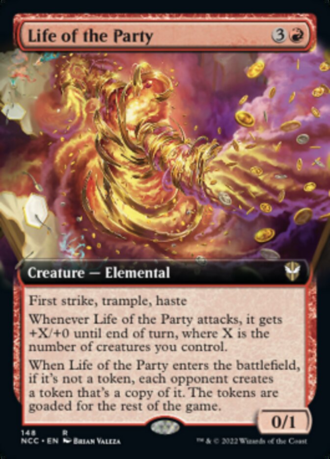 Life of the Party (Extended Art) [Streets of New Capenna Commander] | The Time Vault CA