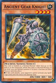 Ancient Gear Knight [SR03-EN009] Common | The Time Vault CA