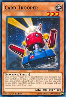 Card Trooper [SR03-EN015] Common | The Time Vault CA