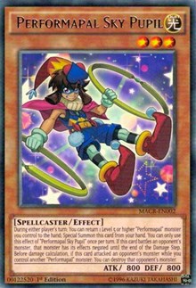 Performapal Sky Pupil [MACR-EN002] Rare | The Time Vault CA
