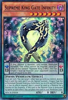 Supreme King Gate Infinity [MACR-EN018] Super Rare | The Time Vault CA