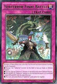 Subterror Final Battle [MACR-EN085] Rare | The Time Vault CA