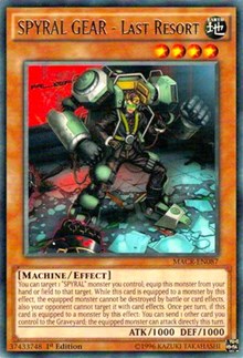 SPYRAL GEAR - Last Resort [MACR-EN087] Rare | The Time Vault CA