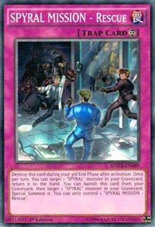SPYRAL MISSION - Rescue [MACR-EN089] Common | The Time Vault CA