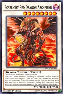 Scarlight Red Dragon Archfiend [DPDG-EN031] Rare | The Time Vault CA