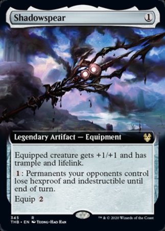 Shadowspear (Extended Art) [Theros Beyond Death] | The Time Vault CA