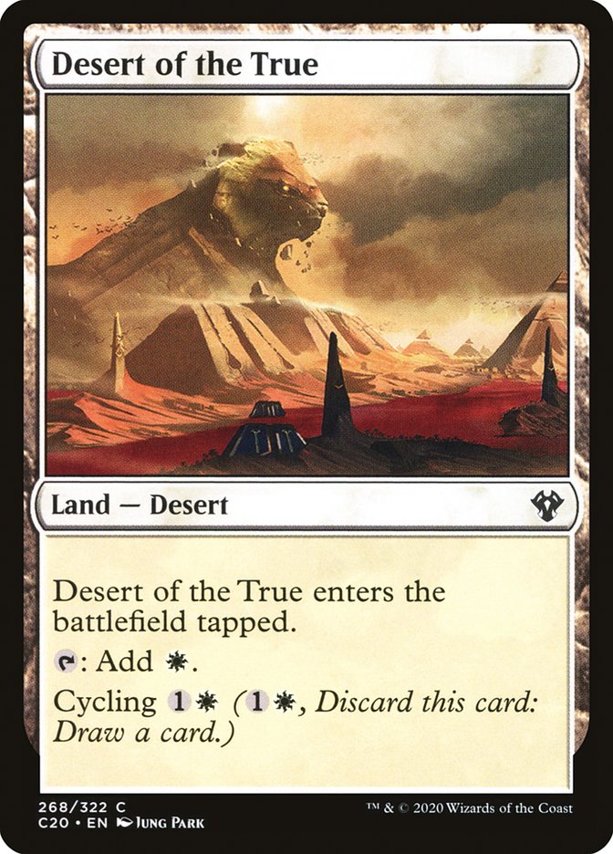 Desert of the True [Commander 2020] | The Time Vault CA