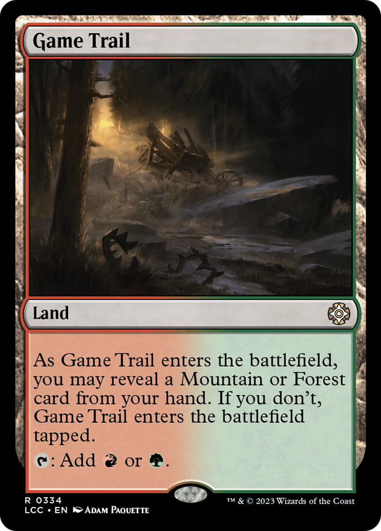 Game Trail [The Lost Caverns of Ixalan Commander] | The Time Vault CA