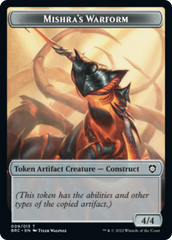 Mishra's Warform // Inkling Double-Sided Token [The Brothers' War Commander Tokens] | The Time Vault CA