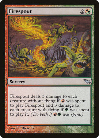 Firespout [Shadowmoor] | The Time Vault CA
