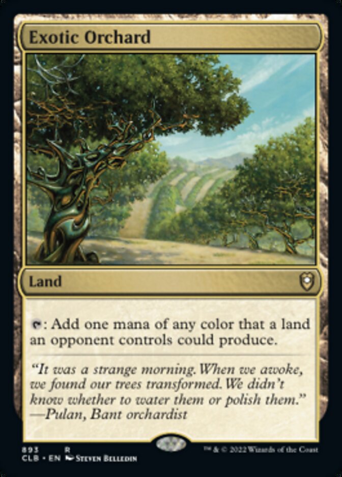 Exotic Orchard [Commander Legends: Battle for Baldur's Gate] | The Time Vault CA