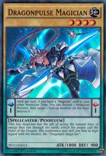 Dragonpulse Magician [PEVO-EN013] Super Rare | The Time Vault CA
