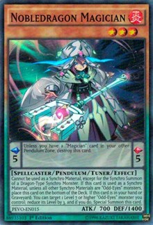 Nobledragon Magician [PEVO-EN015] Super Rare | The Time Vault CA