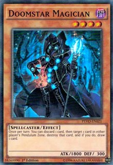 Doomstar Magician [PEVO-EN021] Super Rare | The Time Vault CA