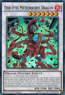 Odd-Eyes Meteorburst Dragon [PEVO-EN032] Super Rare | The Time Vault CA
