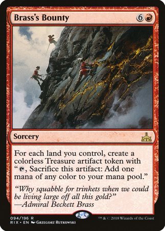 Brass's Bounty [Rivals of Ixalan] | The Time Vault CA