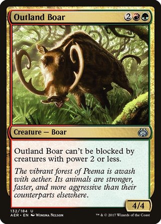 Outland Boar [Aether Revolt] | The Time Vault CA