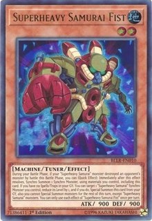 Superheavy Samurai Fist [BLLR-EN010] Ultra Rare | The Time Vault CA