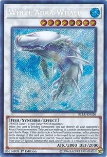 White Aura Whale [BLLR-EN020] Secret Rare | The Time Vault CA