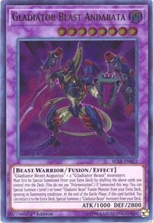 Gladiator Beast Andabata [BLLR-EN022] Ultra Rare | The Time Vault CA