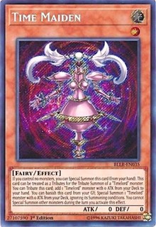 Time Maiden [BLLR-EN035] Secret Rare | The Time Vault CA