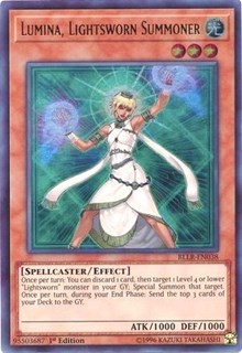 Lumina, Lightsworn Summoner [BLLR-EN038] Ultra Rare | The Time Vault CA