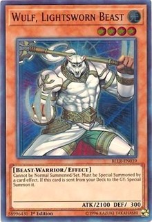 Wulf, Lightsworn Beast [BLLR-EN039] Ultra Rare | The Time Vault CA