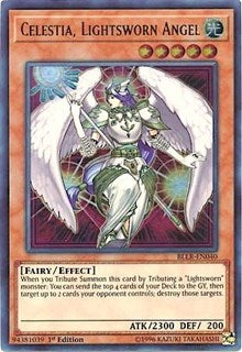 Celestia, Lightsworn Angel [BLLR-EN040] Ultra Rare | The Time Vault CA