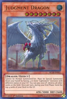 Judgment Dragon [BLLR-EN041] Ultra Rare | The Time Vault CA