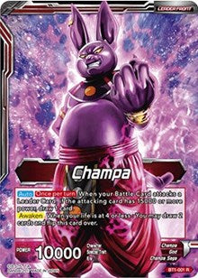 Champa // God of Destruction Champa [BT1-001] | The Time Vault CA