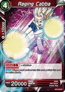 Raging Cabba [BT1-013] | The Time Vault CA