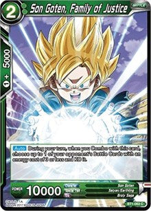 Son Goten, Family of Justice [BT1-063] | The Time Vault CA