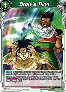 Broly's Ring [BT1-081] | The Time Vault CA