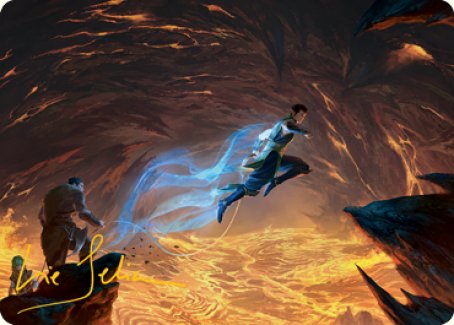 Fly Art Card (Gold-Stamped Signature) [Dungeons & Dragons: Adventures in the Forgotten Realms Art Series] | The Time Vault CA