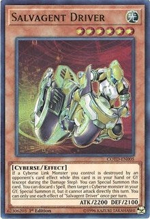 Salvagent Driver [COTD-EN005] Ultra Rare | The Time Vault CA