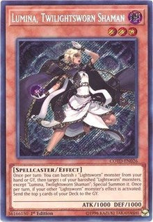 Lumina, Twilightsworn Shaman [COTD-EN026] Secret Rare | The Time Vault CA