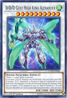 D/D/D Gust High King Alexander [COTD-EN040] Rare | The Time Vault CA