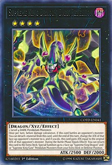 Supreme King Dragon Dark Rebellion [COTD-EN041] Rare | The Time Vault CA