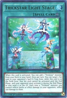 Trickstar Light Stage [COTD-EN053] Ultra Rare | The Time Vault CA