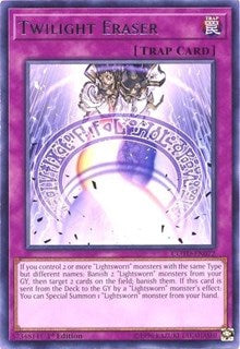 Twilight Eraser [COTD-EN072] Rare | The Time Vault CA
