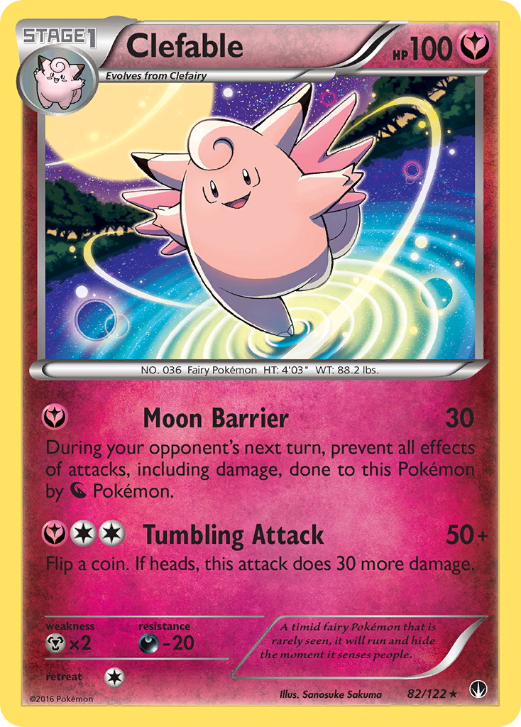 Clefable (82/122) [XY: BREAKpoint] | The Time Vault CA