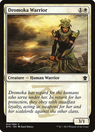 Dromoka Warrior [Dragons of Tarkir] | The Time Vault CA