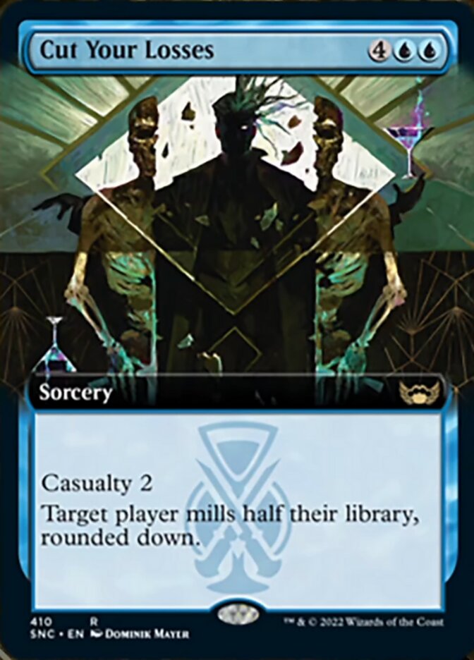 Cut Your Losses (Extended Art) [Streets of New Capenna] | The Time Vault CA