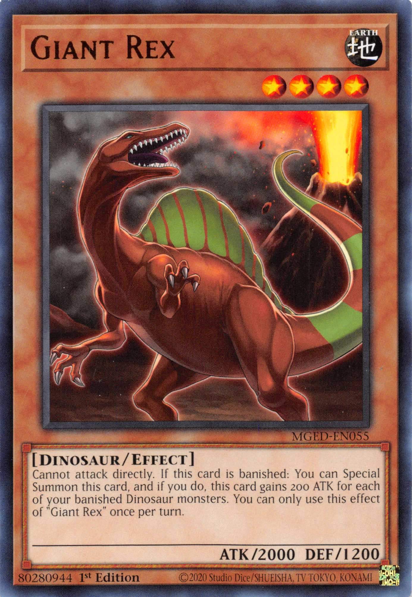 Giant Rex [MGED-EN055] Rare | The Time Vault CA
