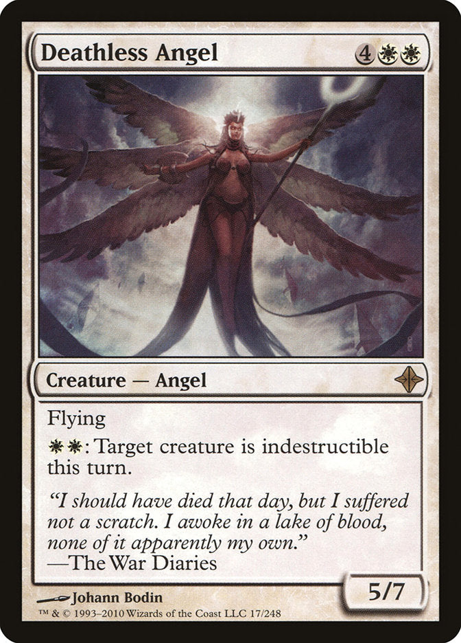 Deathless Angel [Rise of the Eldrazi] | The Time Vault CA