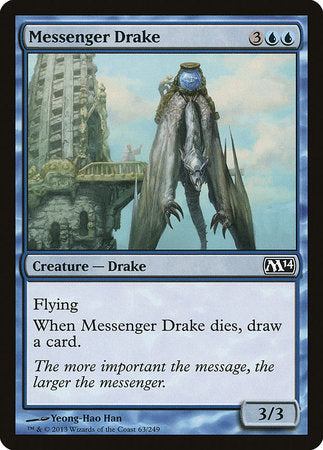 Messenger Drake [Magic 2014] | The Time Vault CA