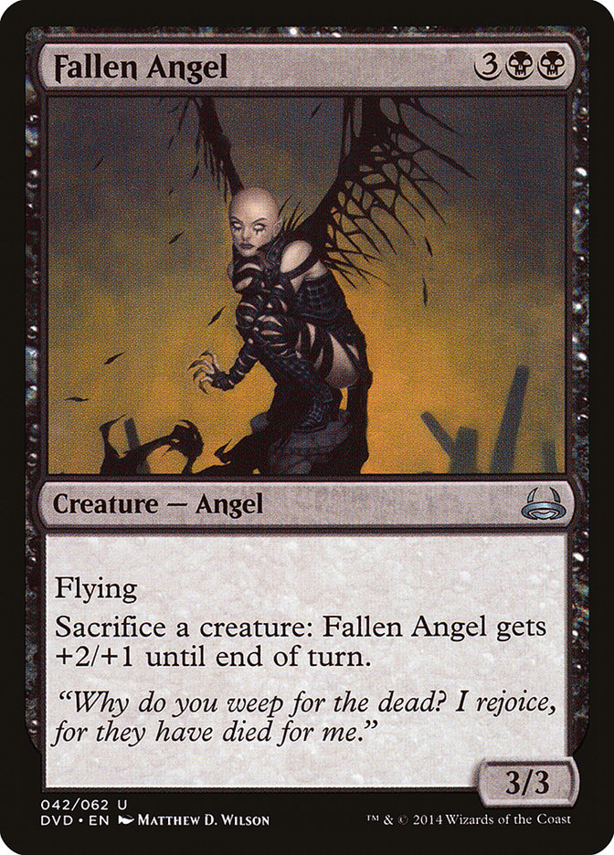 Fallen Angel (Divine vs. Demonic) [Duel Decks Anthology] | The Time Vault CA