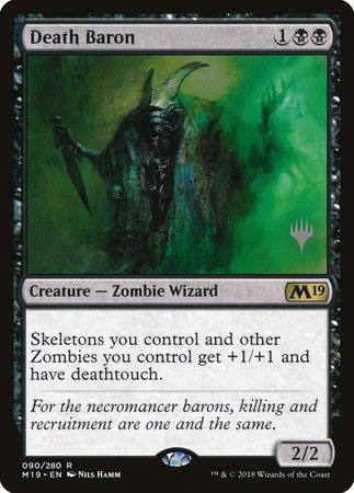 Death Baron [Core Set 2019 Promos] | The Time Vault CA