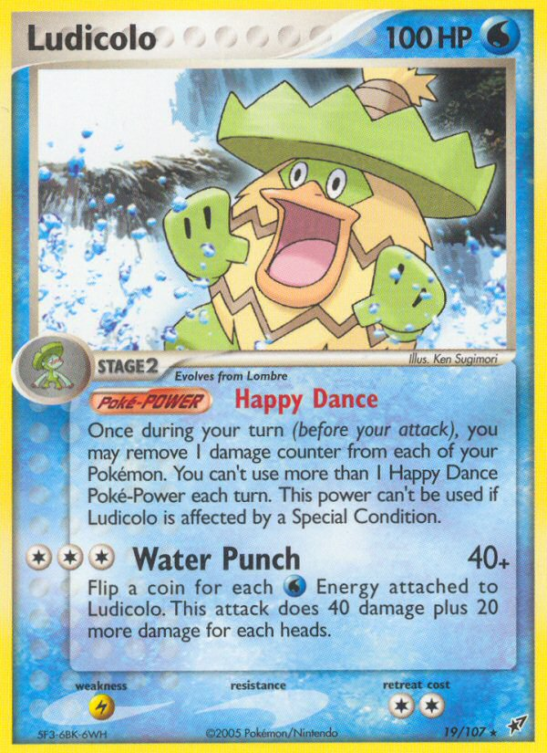 Ludicolo (19/107) [EX: Deoxys] | The Time Vault CA