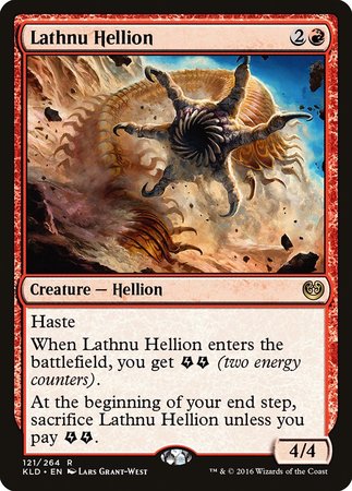 Lathnu Hellion [Kaladesh] | The Time Vault CA